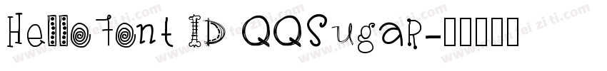 HelloFont ID QQSugar字体转换